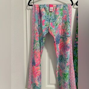 Lilly Pulitzer NWT XL Bal Harbour Palazzo Pant Celestial Blue Cay to My Heart.